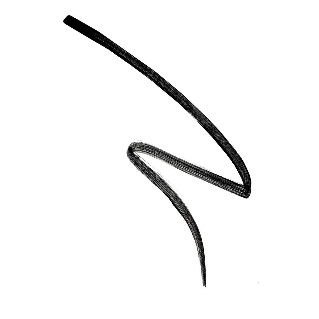 Fresh Lines Liquid Liner - Makeup - W3LL PEOPLE - 160001_FreshLines-LiquidEyeliner-Black_Swatch - The Detox Market | Expressionist Liquid Eyeliner