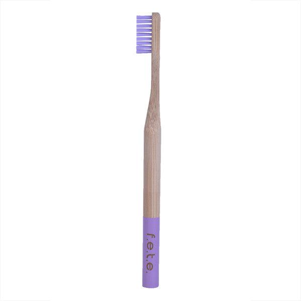 F.E.T.E.-Bamboo Toothbrush - Purple Soft-Purple Soft-