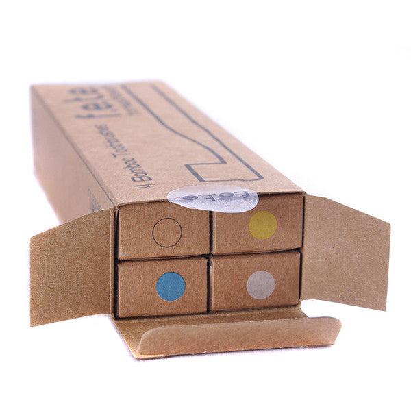 F.E.T.E.-Bamboo Toothbrush - Pack of 4 Medium-Pack of 4 Medium-