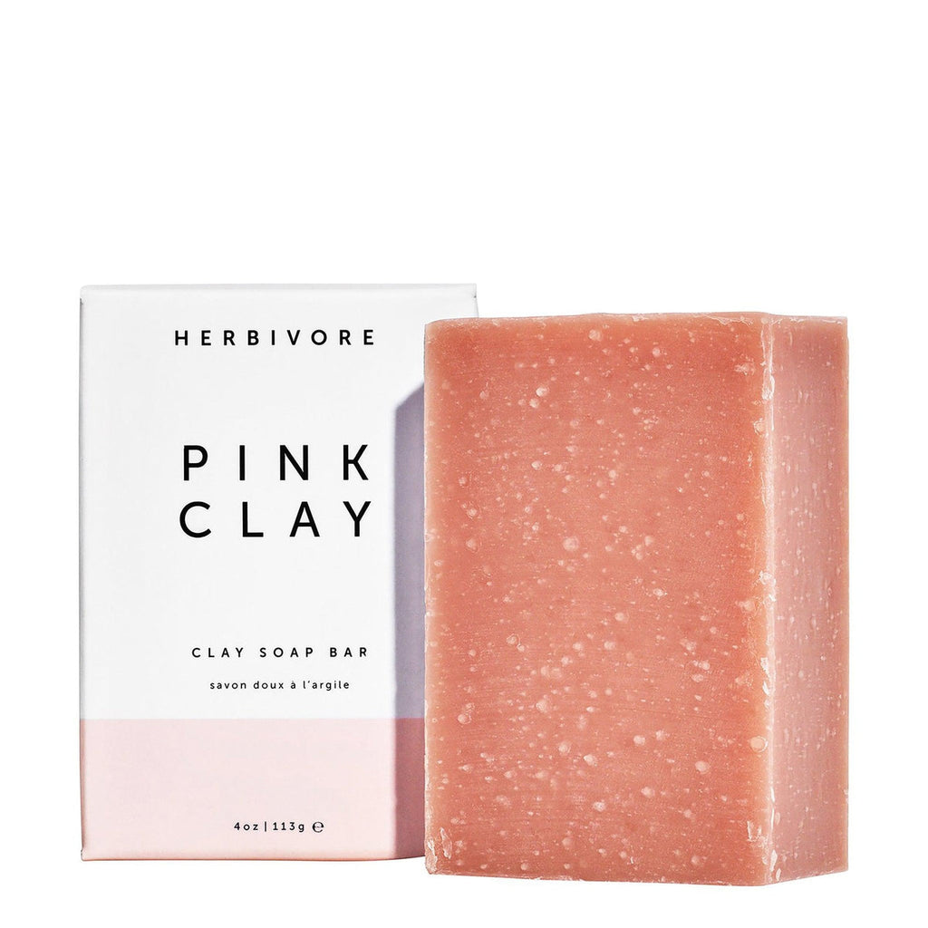Herbivore-Pink Clay Cleansing Bar-