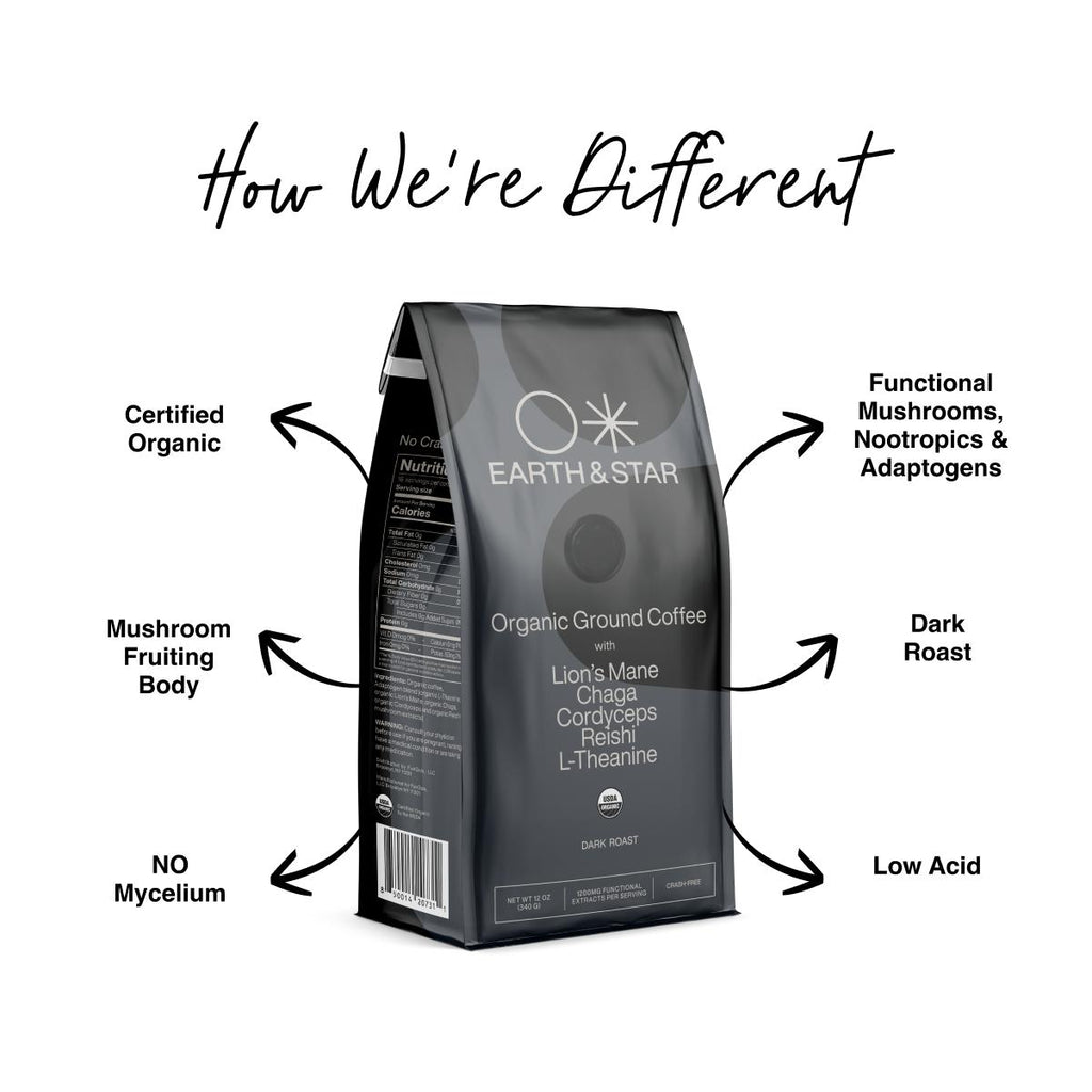 Earth & Star-Organic Ground Coffee-