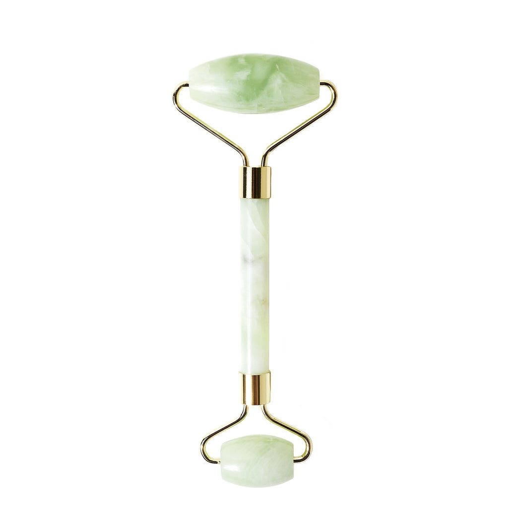 The Detox Market-Gemstone Facial Roller-Green Jade-