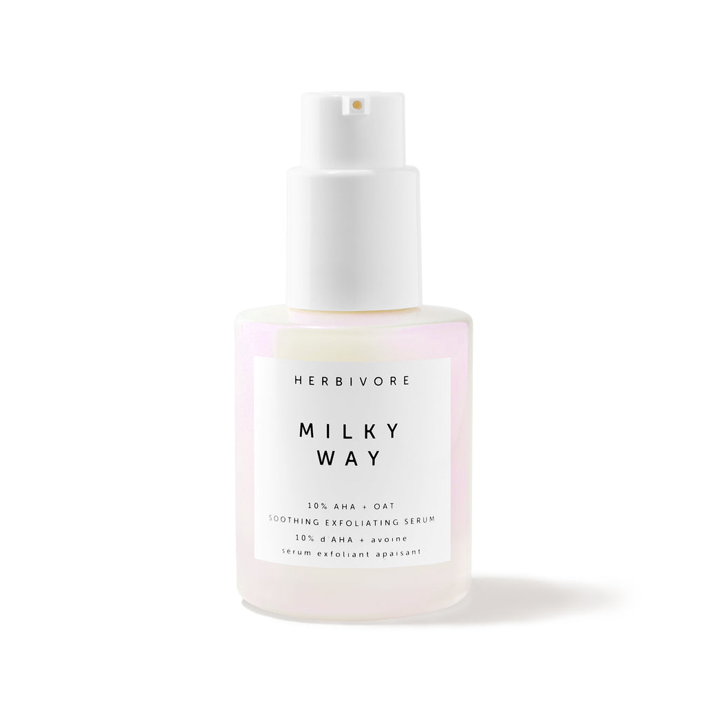 Herbivore-Milky Way 10% Aha + Oat Soothing Exfoliating Serum-