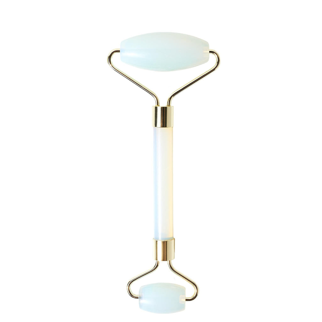 The Detox Market-Gemstone Facial Roller-Opalite-